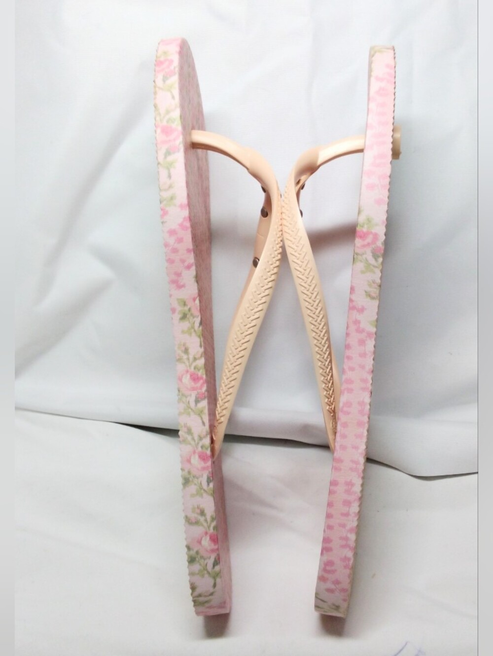 Havaianas Love Shack Fancy Pink Floral Flip Flops Women’s Size 7/8 - Picture 11 of 16